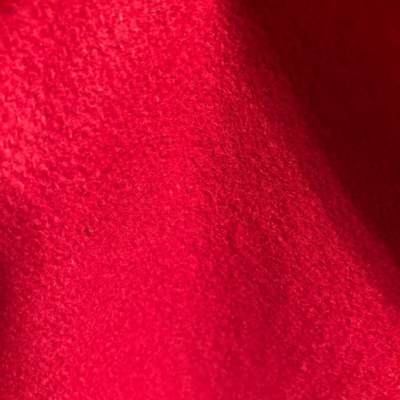 Vintage Miss New Yorker Red Wool coat size large - Picture 6 of 7